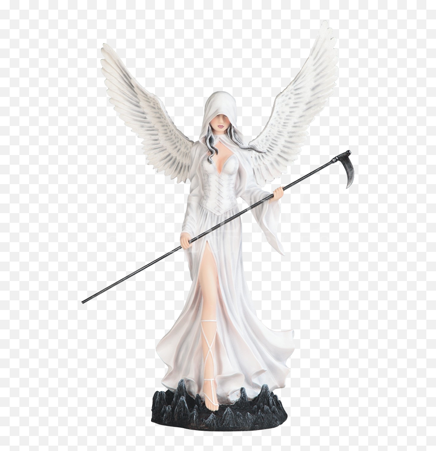 Collectibles Fantasy Mythical U0026 Magic Collectibles Lady - Angel Scythe Emoji,Grim Reaper Png