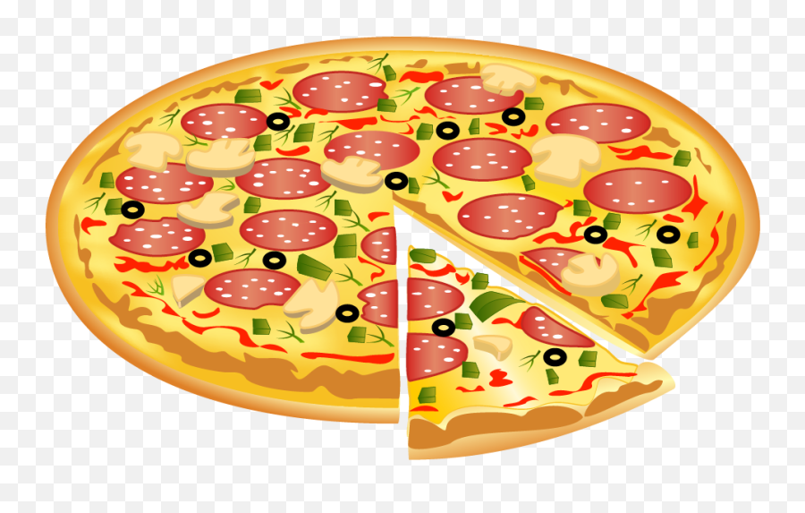 Png Png Files Clipart - Pizza Color Clip Art Emoji,Pizza Clipart