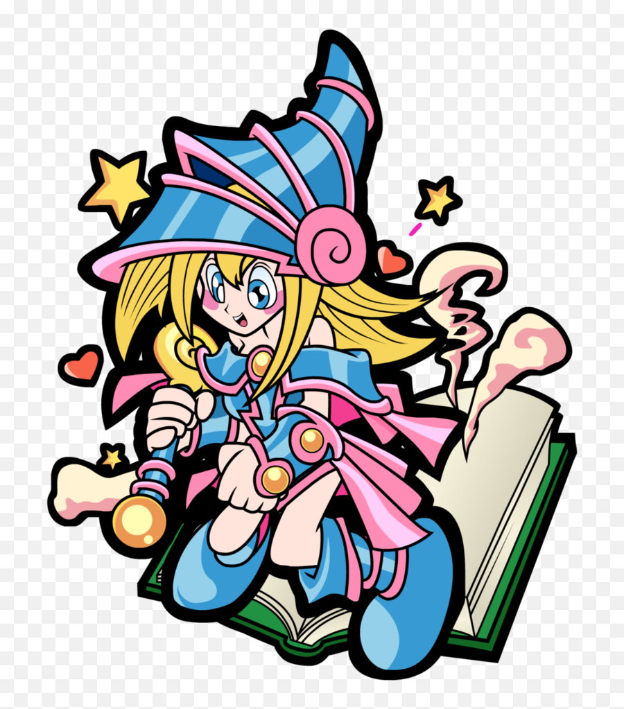 Anime Dark Magician Png Transparent - Toon Dark Magician Girl Transparent Emoji,Dark Magician Girl Png