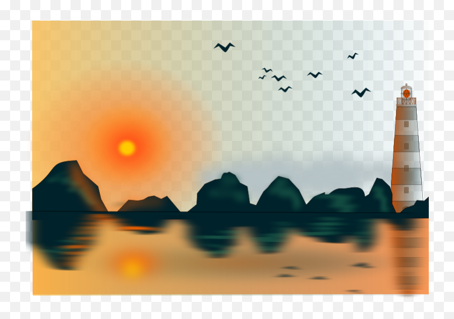 Free Clipart Sunset Efã - Sunset Clipart Emoji,Sunrise Clipart