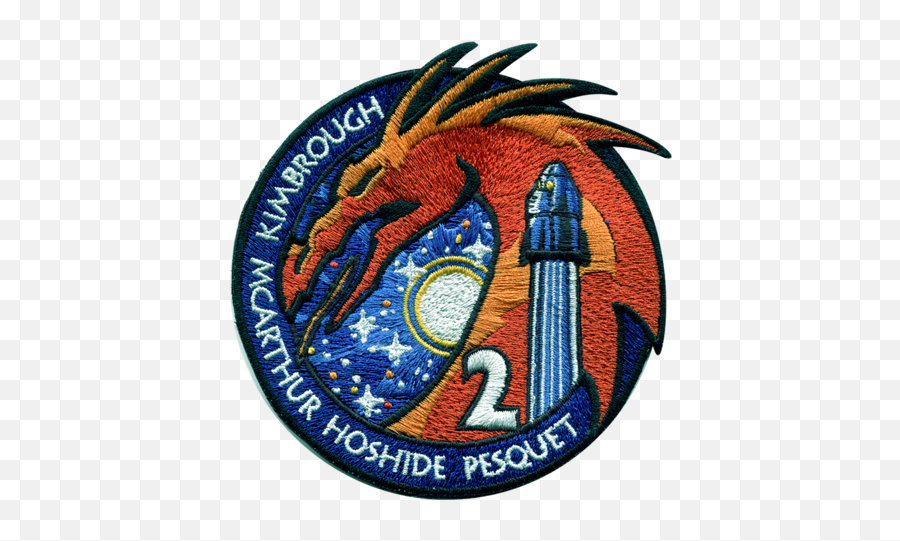 A - Spacex Crew 2 Patch Emoji,Emblems Logo