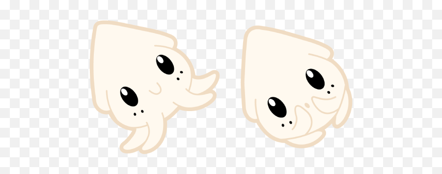 Custom Cursor Sur Twitter Kawaii Cursor With A Little Shy Emoji,Mouse Cursor Transparent