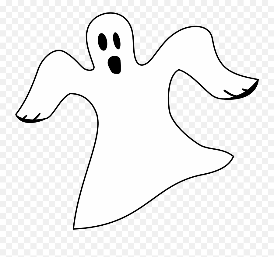 Library Of Halloween Ghost Clipart Free - Ghost Halloween Vector Png Emoji,Ghost Clipart