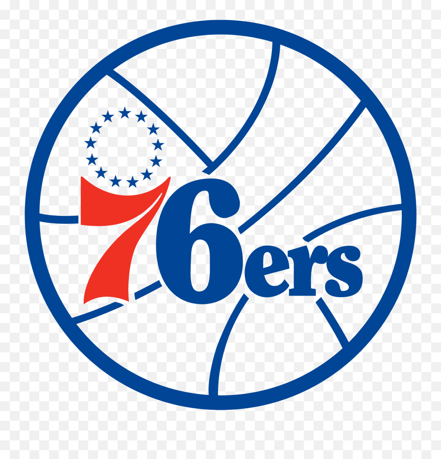 Philadelphia 76ers Logo History Meaning Symbol Png Emoji,Basketball Logo Design