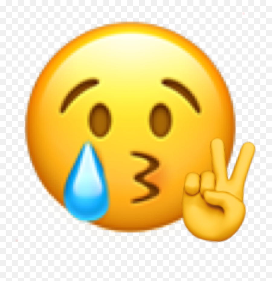 Sad Peace Sign Emoji Meme,Peace Emoji Png