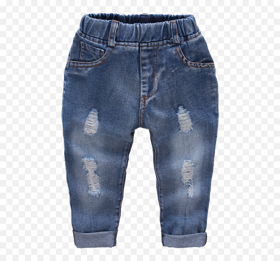 Ripped Jeans Girl Hole Baby Girl Jeans Casual Style Jeans Emoji,Ripped Jeans Png