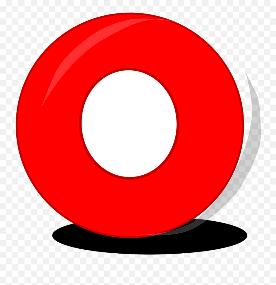 Red Circle White Circle Inside Svg Clipart Emoji,Red Circle Clipart