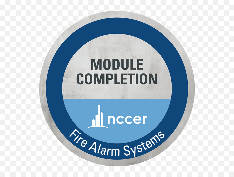Nccer Fire Alarm Systems 26405 - Credly Emoji,Fire Alarm Png