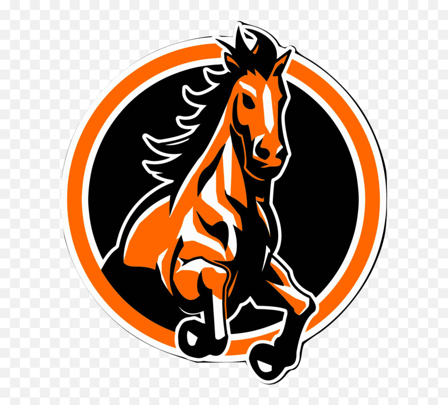 Mustang Logo Sports Logo Mustangs - Mclaughlin South Dakota Mustangs Emoji,Mustang Logo