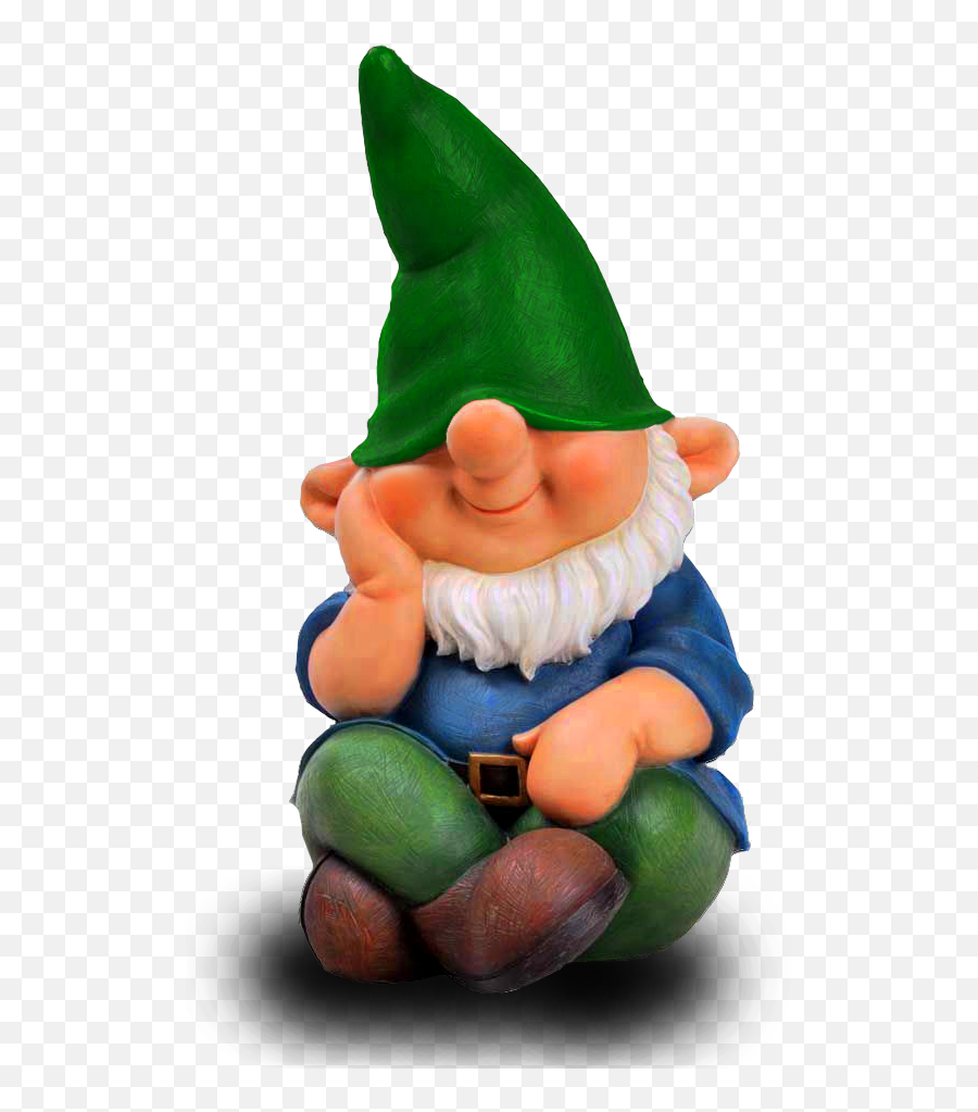 Garden Gnome Png - Gnome Sitting Down Emoji,Gnome Png