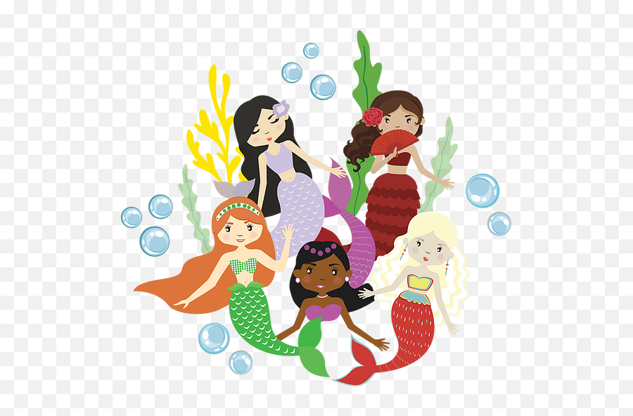 Mermaid Party Supplies Fiveenchantedmermaidscom United - Mermaid Emoji,Mermaid Png