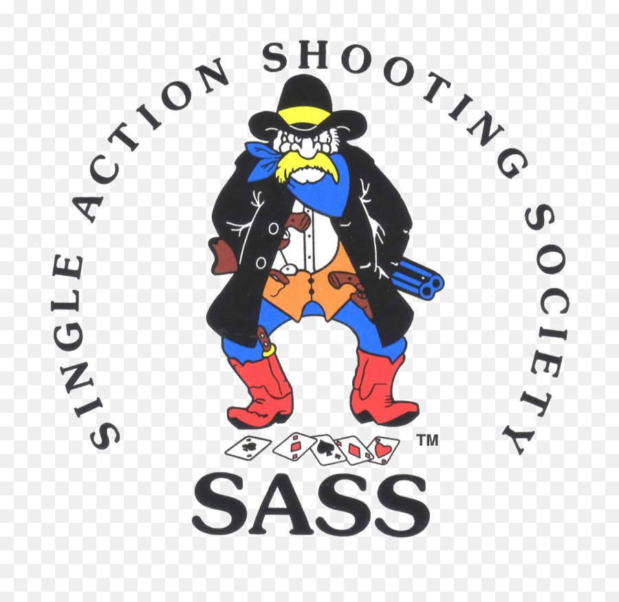 Sass Cowboy Logo Clipart - Cowboy Action Shooting Logo Emoji,Cowboy Logo