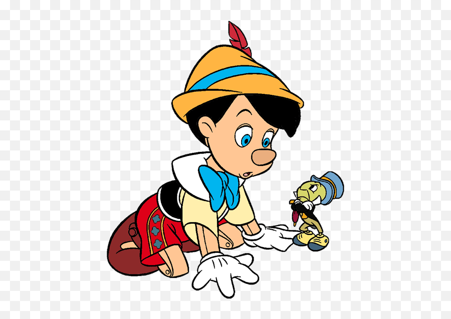 Pinocchio And Jiminy Cricket Clip Art Images Disney Galore - Disney Pinocchio And Jiminy Cricket Emoji,Cricket Clipart