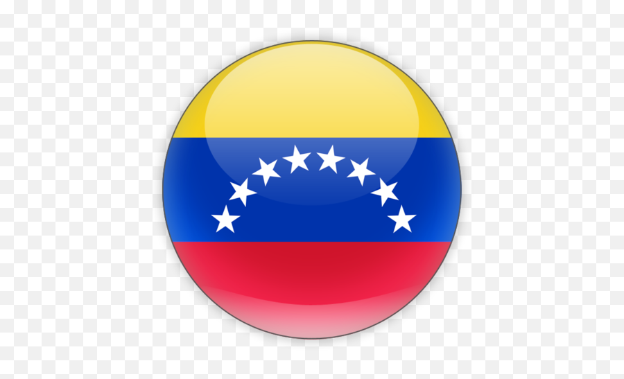 Round Icon - Venezuela Round Flag Png Emoji,Venezuela Flag Png