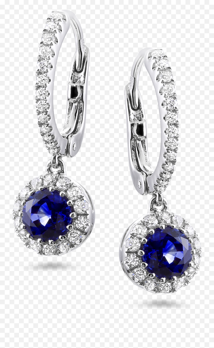 Hanging Earrings Png Photo - Earring Blue Sapphire Png Emoji,Earrings Png