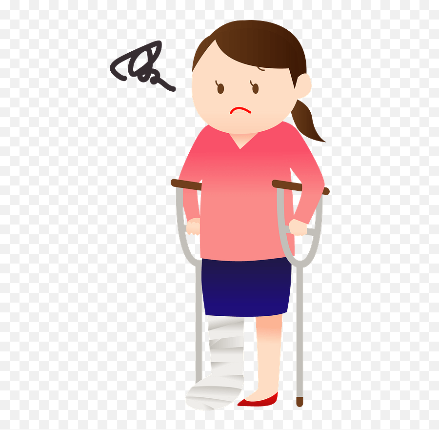 Injury Woman Clipart - Injury Clipart Emoji,Woman Clipart
