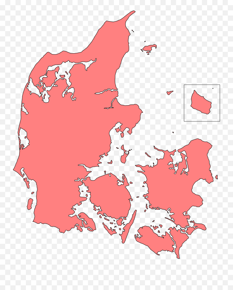 Denmark Blank Transparent Bkgd - Blank Denmark Map Emoji,Blank Transparent Image