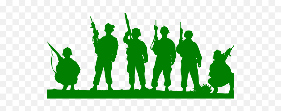 Soldiers Black And White - Army Soldiers Logo Emoji,Toy Soldier Clipart