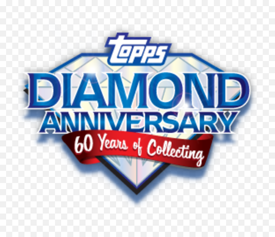 Topps Launches Diamond Giveaway Website - 2011 Topps Diamond Anniversary Logo Emoji,Topps Logo