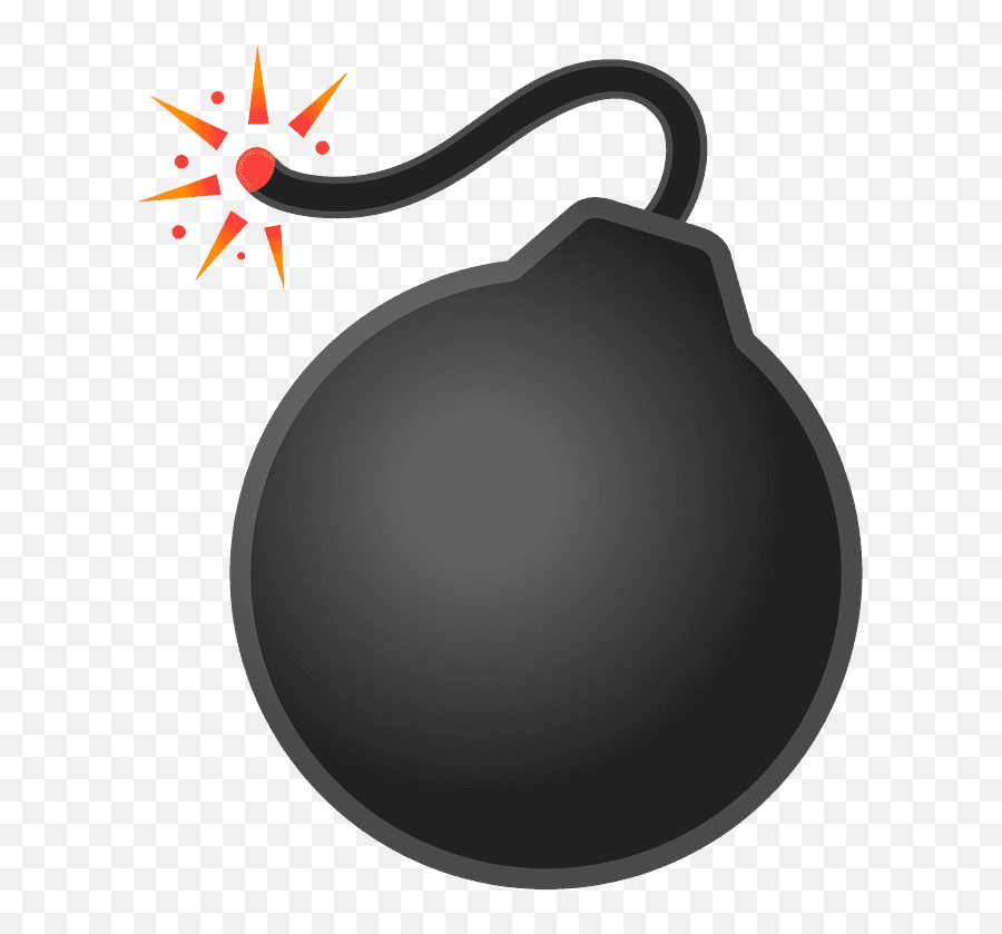 Bomb Clipart Transparent Background 7 - Clipart World Emoji,Bomb Clipart Black And White