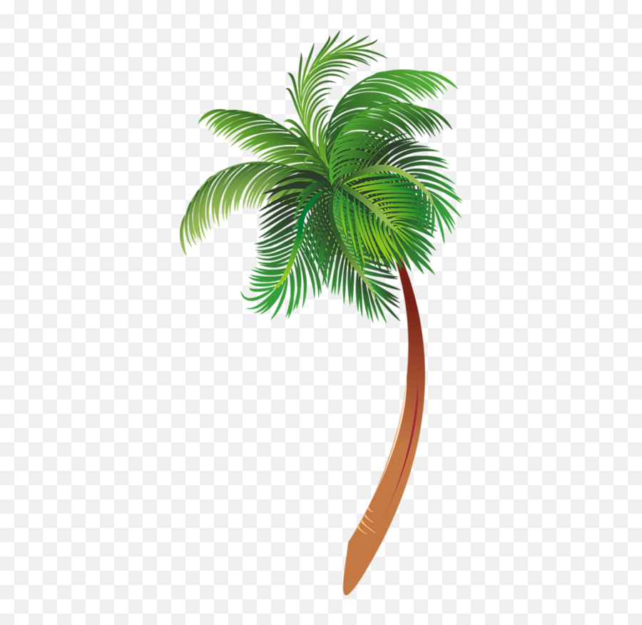 Arecaceae Cartoon Tree Clip Art - Cartoon Palm Tree Png Emoji,Christmas Palm Tree Clipart