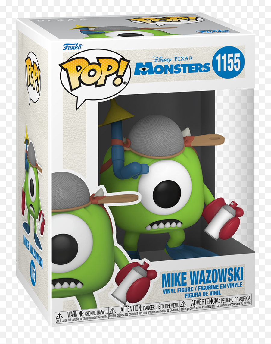 Pre - Order Funko Pop Disney Monsters Inc Mike With Mitts Emoji,Mike Wazowski Png