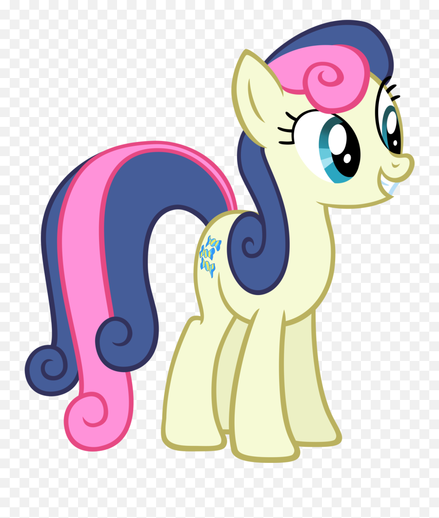 Download Hd Sweetie Drops - Bon Bon My Little Pony Emoji,My Little Pony Transparent Background