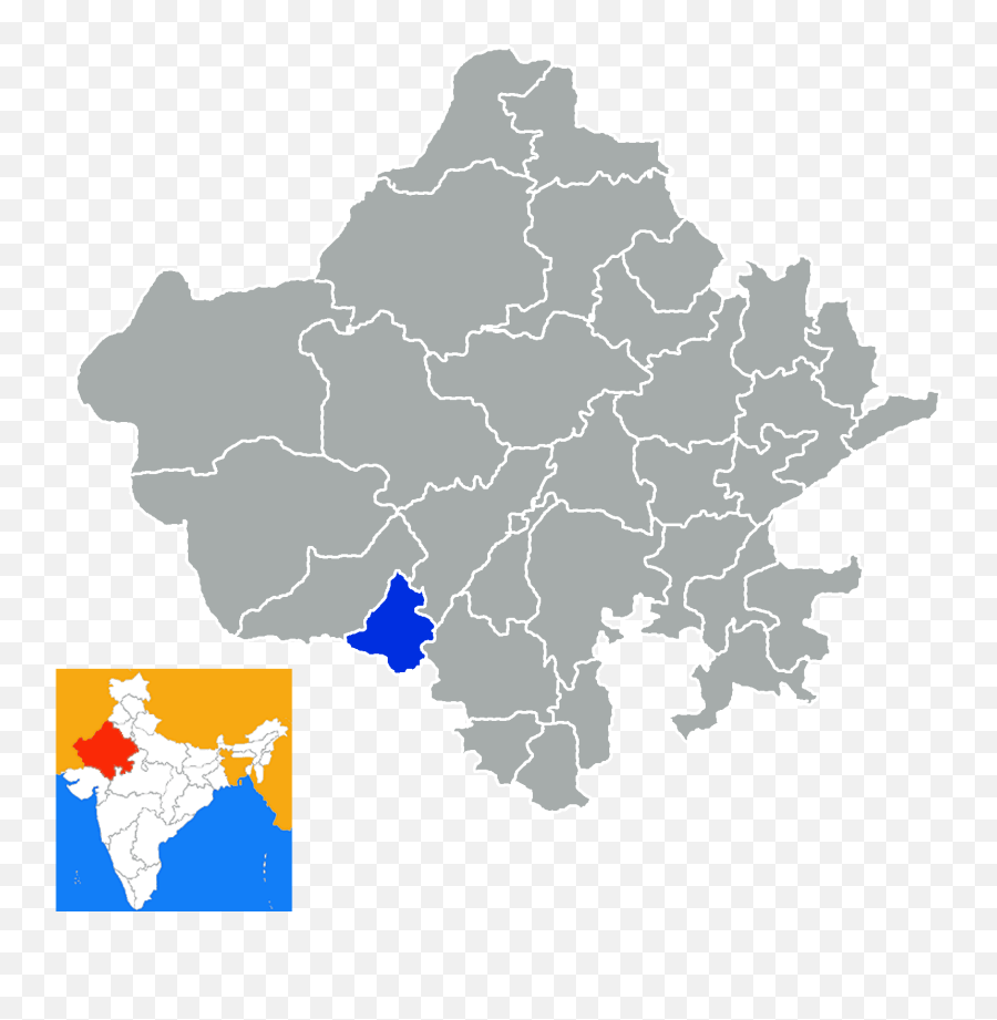 Sirohi City In Rajasthan State India Truerajasthan Emoji,India Map Png