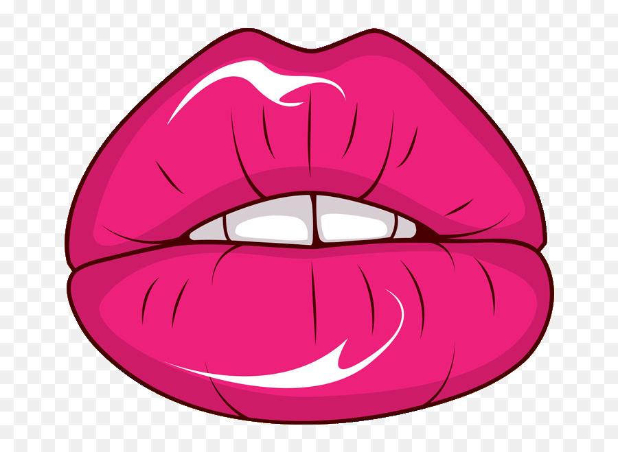 Free Sexy Lips Png Download Free Clip Art Free Clip Art On - Campaña Ni Con El Petalo De Una Rosa Emoji,Lip Clipart