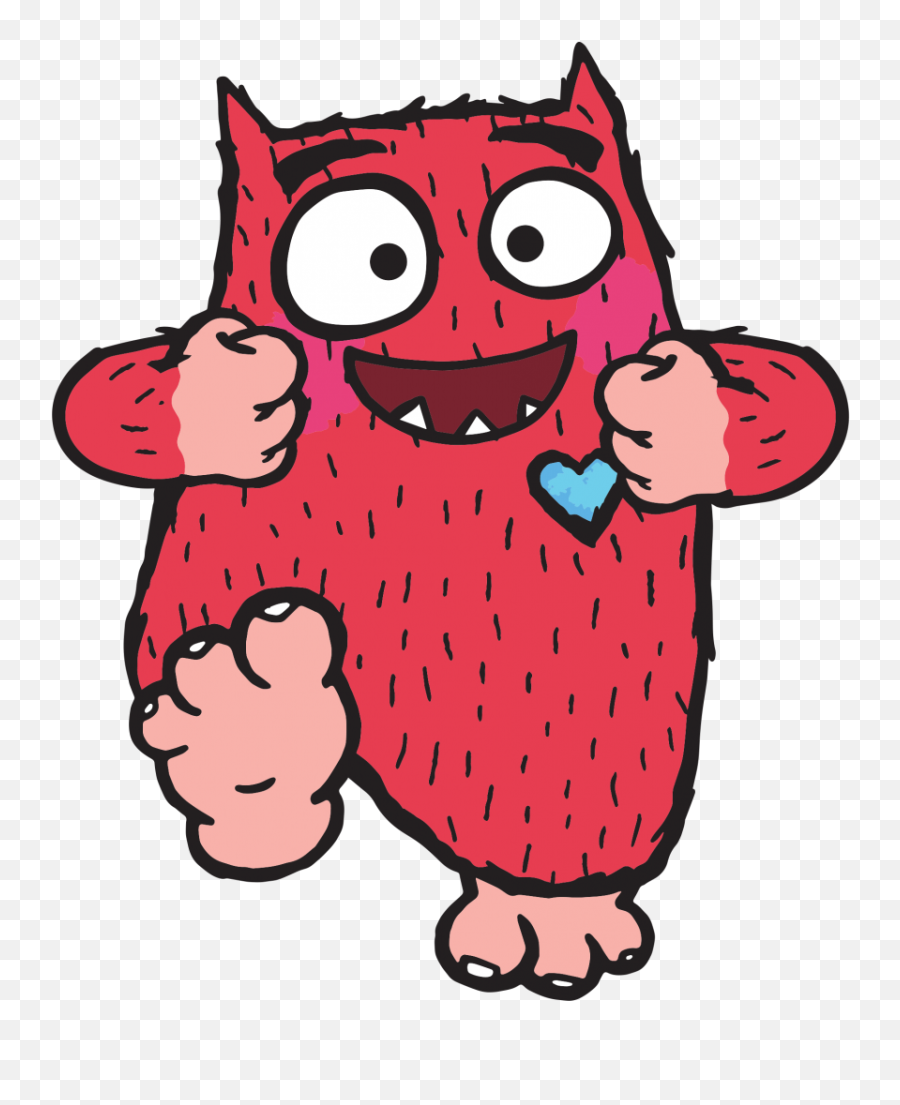 Meet Love Monster And His Fluffytown Friends - Uk Mums Tv Emoji,Bunny Feet Clipart