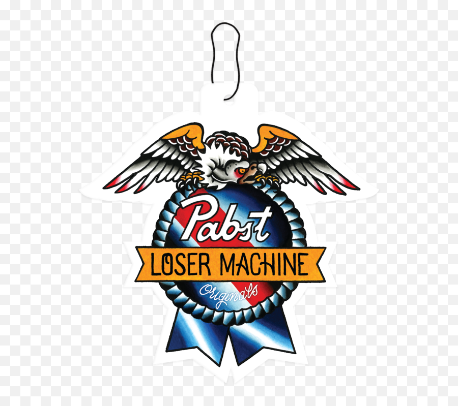 Lmc X Pbr Air Freshener - Loser Machine Pbr Logo Emoji,Pbr Logo