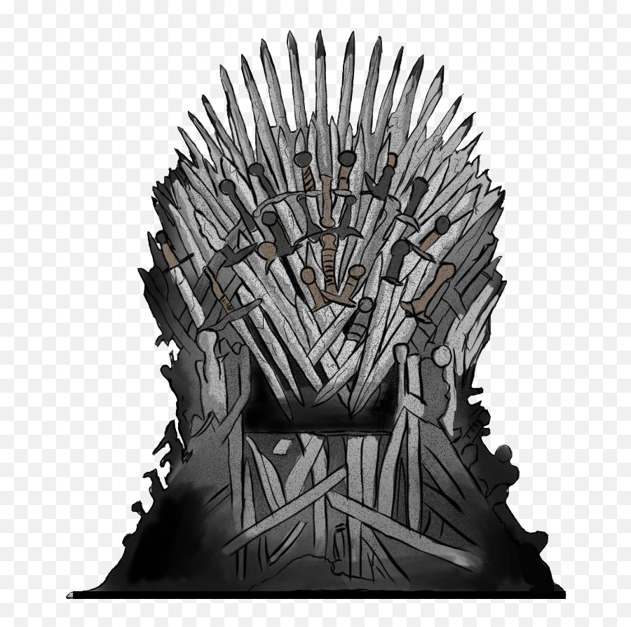 Iron Throne Png High - Iron Throne Art Png Emoji,Iron Throne Png