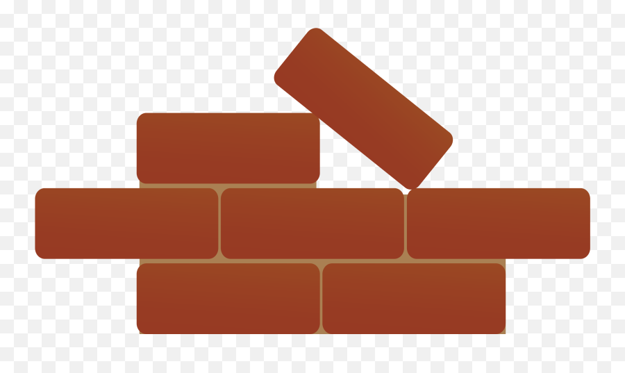 Brick Wall Png Vector Element - Bricks Clipart Png Emoji,Brick Wall Clipart