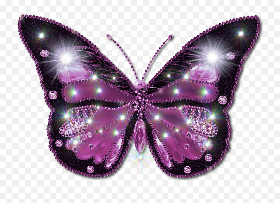 Butterfly Png Image Butterfly Clip Art Purple Butterfly - Pretty Butterflies Png Emoji,Butterfly Png