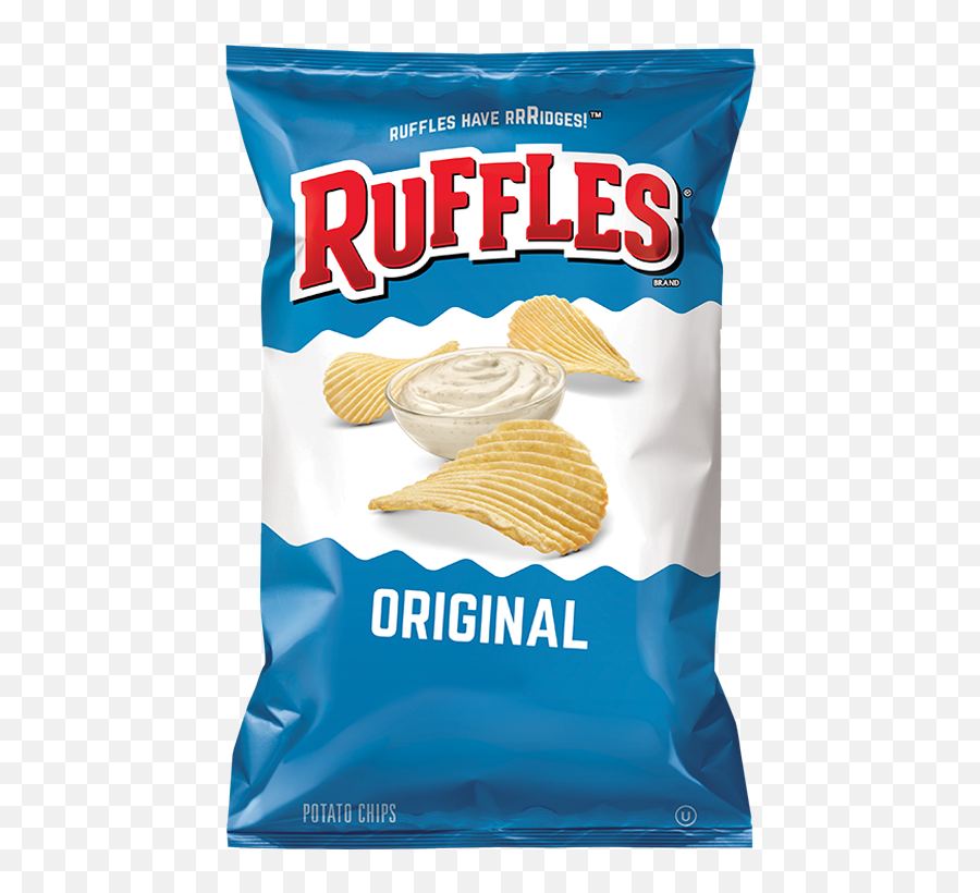 Ruffles Original Potato Chips Ruffles - Original Ruffles Emoji,Frito Lay Logo