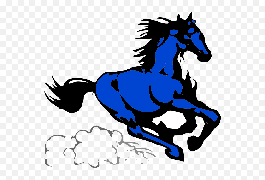 Horseshoe Clipart Mustang Horseshoe Mustang Transparent - Horse Running Fast Clipart Emoji,Mustang Clipart