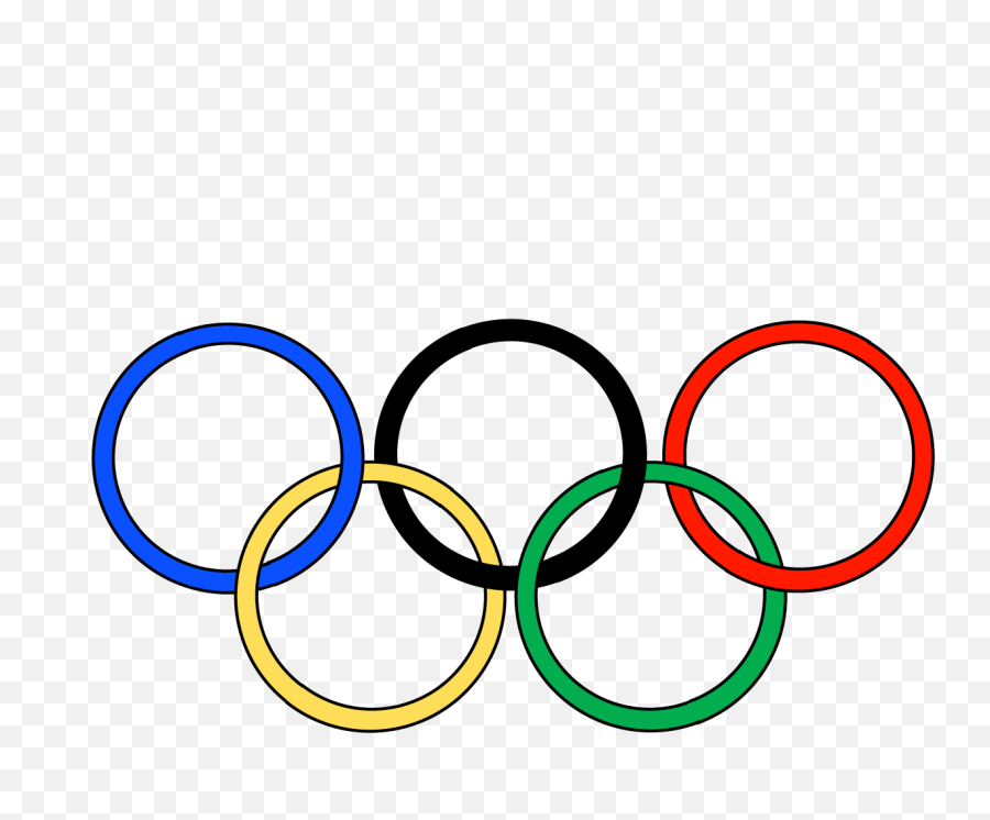Clip Art For Olympics - Clipart Best Olympic Rings Emoji,Torch Clipart