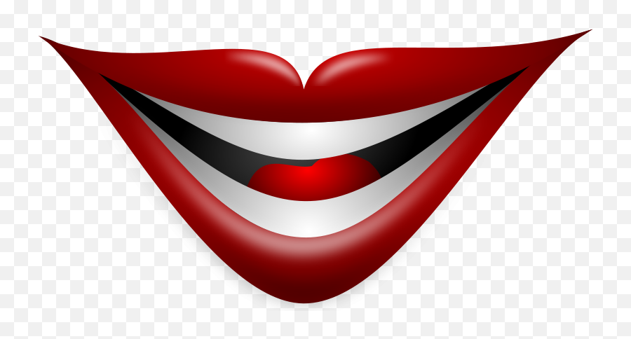 Joker Smile - Clown Smile Png Emoji,Joker Clipart