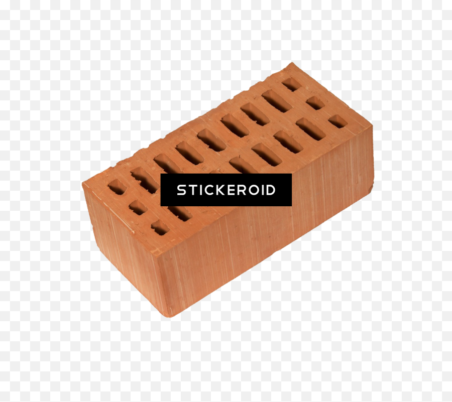 Download Hd Brick Objects - Brick Transparent Png Image Solid Emoji,Brick Png