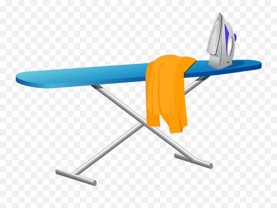 Iron And Ironing Board Clipart Emoji,Iron Clipart