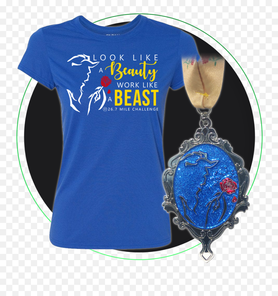 Yesfit Virtual Race - Beauty And The Beast Emoji,Beauty And The Beast Png