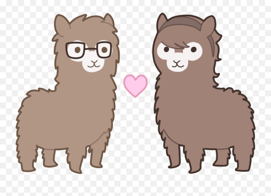Alpaca Clipart Adorable - Alpaca Lama Png Transparent Png Alpaca Png Clipart Emoji,Alpaca Clipart