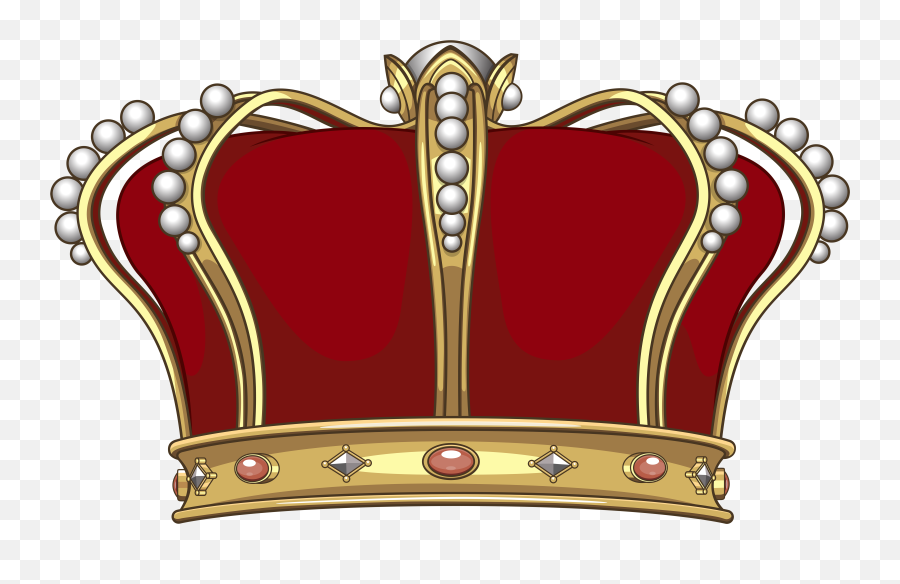 Kings Crown Clipart - Transparent Cartoon King Crown Png Clipart Emoji,Crown Clipart