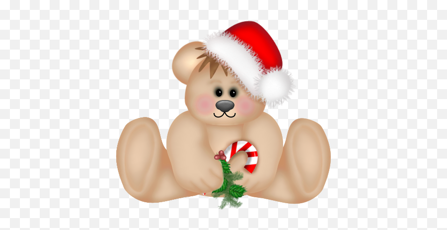 Christmas Bear Clip Art - Clip Art Library Cute Christmas Bear Clip Art Emoji,Teddy Bear Clipart