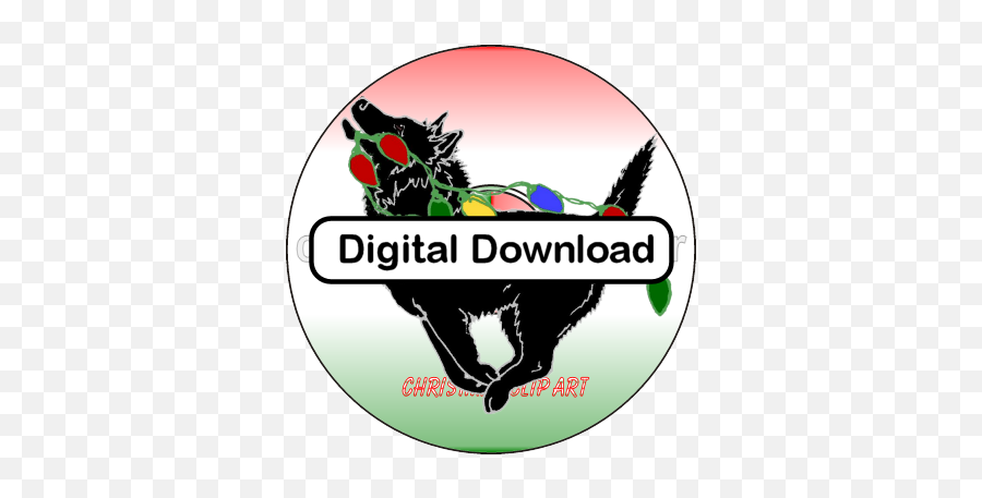 Belgian Sheepdog Christmas Clip Art - Digital Download U2014 Argostar Dog Art Emoji,Christmas Dog Clipart