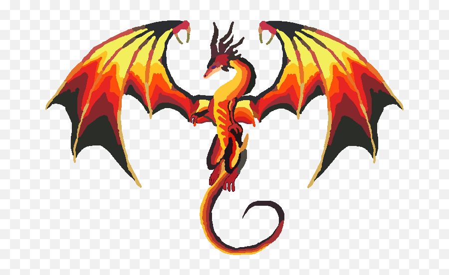 I Usually Donu0027t Do Flying Dragons So This Was A Twist - Flying Cartoon Fire Dragon Emoji,Fire Dragon Png