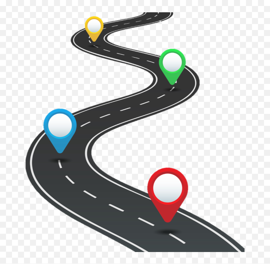 Road Map - Road Map Icon Transparent Cartoon Jingfm Transparent Roadmap Png Emoji,Straight Road Clipart
