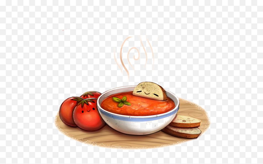 Download Tomato Soup Png High - Bowl Emoji,Soup Clipart