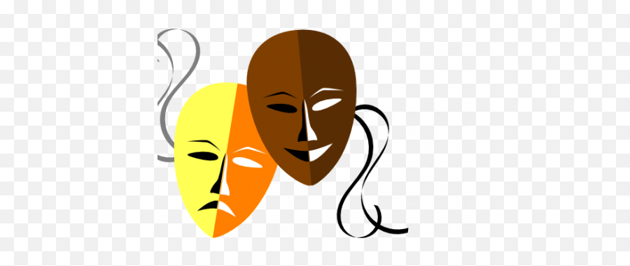 Download Masks Clipart Kid Drama - Mascaras De Teatro Png Emoji,Pj Mask Clipart