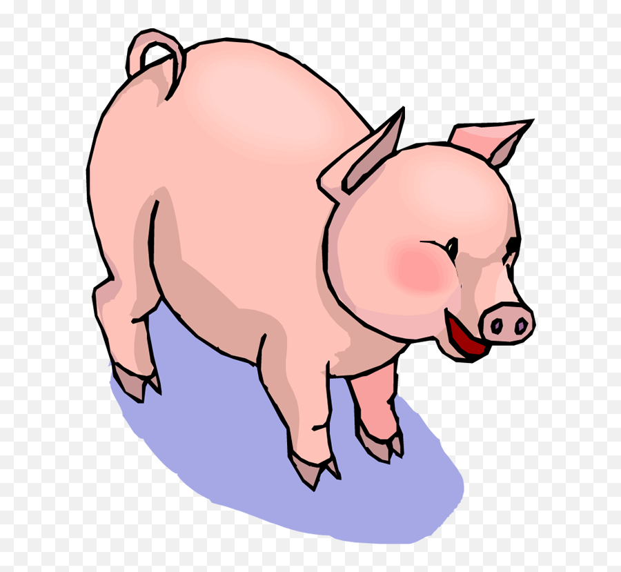Pig - Pig Clip Art Png Download Full Size Clipart Emoji,Baby Pig Clipart
